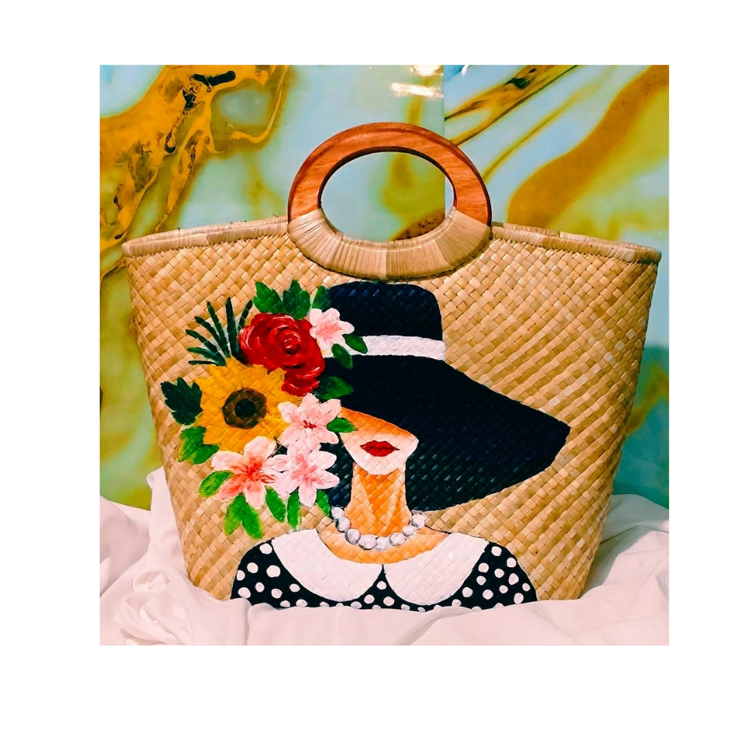 Sunflower and Rose Hat Bayong